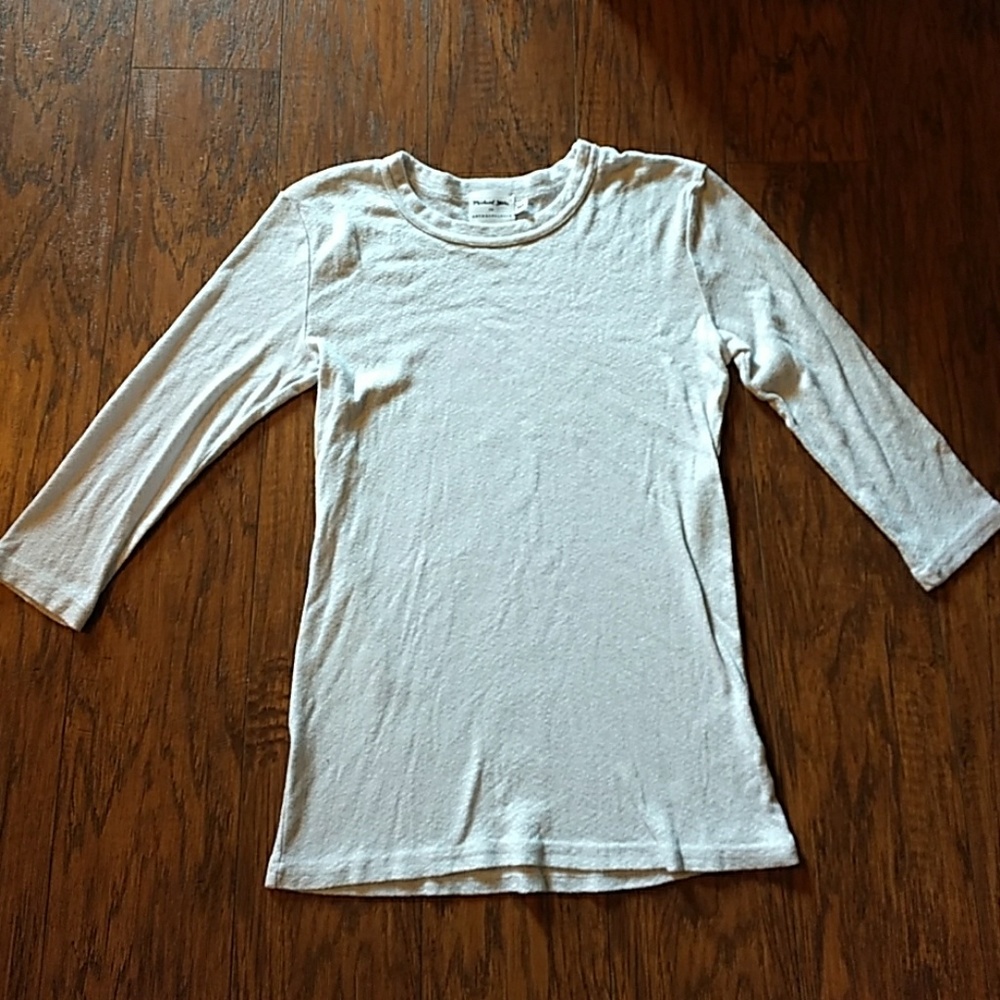 Michael Stars for anthropology top 3/4 sleeve